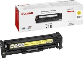 Canon CRG-718Y Orijinal Sarı Toner