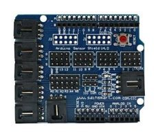 Arduino Uno Sensor Shield V4 - Mavi - 1 Adet