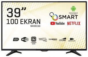 Nordmende NM39150 39 inç Hd Ready 98 Ekran Flat Uydu Alıcılı Smart Led Android Televizyon