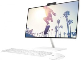 HP All-in-One 24-cb0003nt (5A9B8EA) Dahili Radeon Graphics Ekran Kartlı AMD Ryzen 7 5700U 8 GB Ram DDR4 256 GB SSD 23.8 inç Full HD FreeDos All in One Bilgisayar