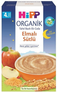 HiPP Elmalı Laktozsuz Tahıllı Organik Meyveli Kaşık Maması 250 gr