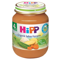 HiPP Tahılsız Organik Sebzeli Kavanoz Maması 125 gr