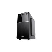 Vento TML0117 Sıvı Soğutmalı 1 Fanlı Siyah Dikey Kullanım Micro ATX Standart Bilgisayar Kasası