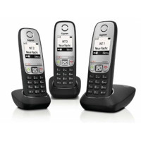 Gigaset A415 Trio 100 Kayıt 3 Ahize Telsiz Telefon