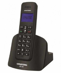 Grundig GDT 310 20 Kayıt 1 Ahize Telsiz Telefon Siyah