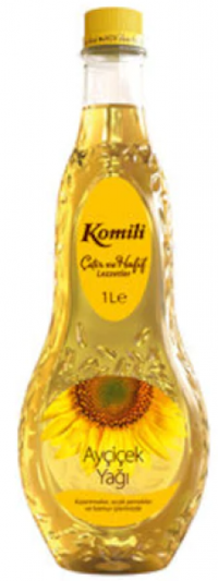 Komili Çıtır ve Hafif Lezzetler Pet Ayçiçek Yağı 1 lt