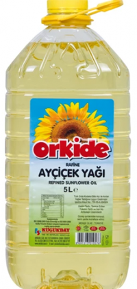 Orkide Rafine Pet Ayçiçek Yağı 5 lt