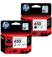 HP 650 Orijinal Renkli-Siyah Toner Seti