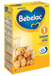 Bebelac Yenidoğan Laktozsuz Tahılsız 1 Numara Bebek Sütü 250 gr