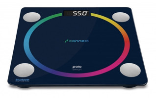 Polosmart PSC04 Yağ Ölçen Vücut Analizi Yapan Bluetoothlu Kas Ölçen Cam Dijital Akıllı Tartı