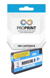 Proprint 953XL HP Muadil Mavi Mürekkep Kartuş