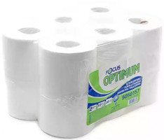 Focus Optimum 2 Katlı İçten Çekmeli 12'li Rulo Tuvalet Kağıdı