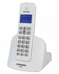 Grundig GDT 310 20 Kayıt 1 Ahize Telsiz Telefon Beyaz