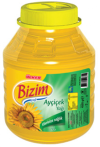 Bizim Pet Ayçiçek Yağı 5 lt