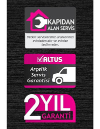 Altus Al 795 Cam Demlikli 1650 W Cam Gövdeli Beyaz Retro Çay Makinesi