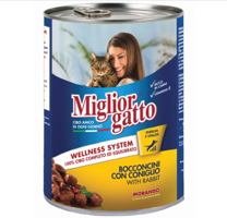 Miglior Gatto Tavşanlı Yetişkin Yaş Kedi Maması 405 gr