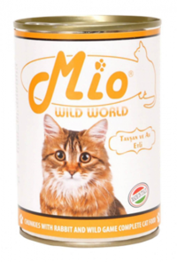 Mio Tavşanlı Yaş Kedi Maması 415 gr