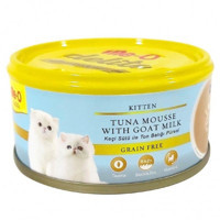 Me-O Delite Keçi Sütlü Ton Balıklı Ezme Yetişkin Yaş Kedi Maması 80 gr