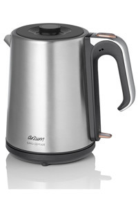 Arzum AR3024-CD Cam Demlikli 1650 W Çelik Gövdeli İnox Retro Çay Makinesi
