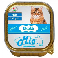 Mio Balıklı Ezme Yetişkin Yaş Kedi Maması 100 gr