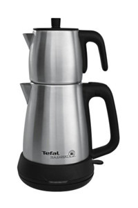 Tefal Tea Expert Çelik Demlikli 1650 W Çelik Gövdeli İnox Retro Çay Makinesi