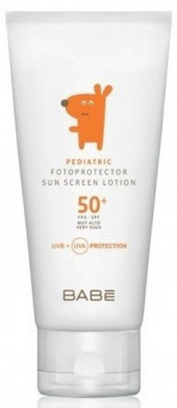 Babe Pediatric Lotion 50+ Faktör Yağlı Parfümsüz Bebek ve Çocuk Güneş Losyonu 100 ml