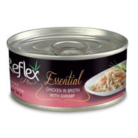 Reflex Plus Essential Karidesli Tavuklu Yetişkin Yaş Kedi Maması 70 gr
