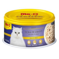Me-O Delite Ton Balıklı Soslu Yetişkin Yaş Kedi Maması 80 gr