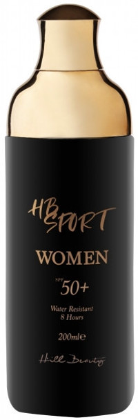 Hill Beauty Sport Women Renksiz 50 Faktör Tüm Ciltler İçin Yağlı Suya Dayanıklı Vücut Güneş Kremi 200 ml