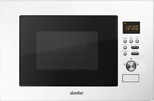 Simfer MD2330 Beyaz 23 lt Izgaralı Dijital Ankastre Mikrodalga Fırın