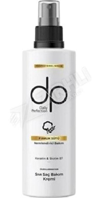 3 Adet Daily Perfection Sıvı Saç Kremi Pamuk Sütü 180 ml