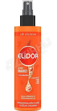 4 Adet Elidor Sıvı Saç Kremi Anında Onarıcı 200ML
