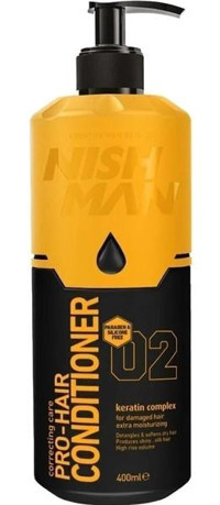 Nishman Tuz ve Paraben Içermeyen Keratin Özlü Saç Bakım Kremi 400 ml