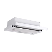 Kumtel DS6-905 W Bacalı Sürgülü Tek Motorlu Beyaz Aspiratör