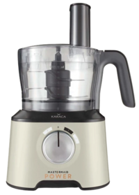 Karaca Mastermaid Power Essential Doğrayıcılı Rendeli Çırpıcılı 2000 W Mini Mutfak Robotu Krem
