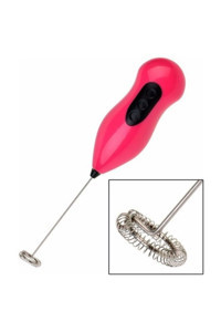 King Hongkin Pilli Mini Pembe Süt Köpürtücü