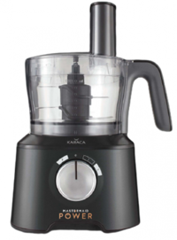 Karaca Mastermaid Power Multifunctional 10 in 1 Doğrayıcılı Rendeli Çırpıcılı 2000 W Mini Mutfak Robotu Siyah