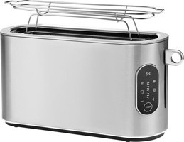 Wmf Lumero 3200001141 1 Dilim Kırıntı Tepsili Telli Akıllı 1000 W İnox Mini Ekmek Kızartma Makinesi