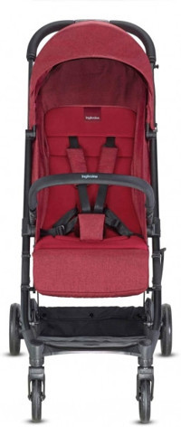 Inglesina Sketch Katlanabilir Tek Elle Kapanan 360 Derece Dönen Tam Yatar Kabin Tipi Puset Bebek Arabası Kırmızı