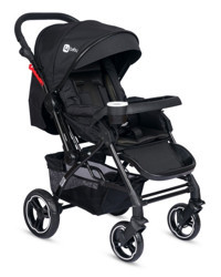 4 Baby Active Plus Sky AB352 Çift Yönlü Katlanabilir Tek Elle Kapanan 360 Derece Dönen Tam Yatar Kabin Tipi Puset Bebek Arabası