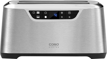 Caso Novea T4 2777 4 Dilim Kırıntı Tepsili Telli Akıllı 1600 W İnox Ekmek Kızartma Makinesi