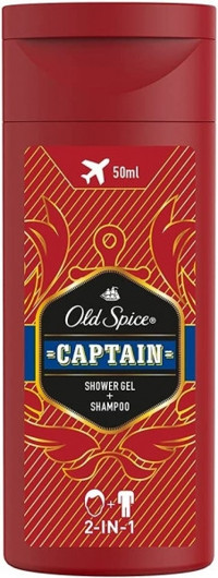 Old Spice Captain Tüm Saçlar İçin Sandal Ağacı Erkek Şampuanı 50 ml