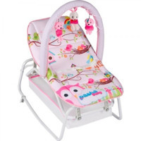 Pasha Baby M39 Oyuncaklı 3 Kademeli Ana Kucağı Pembe