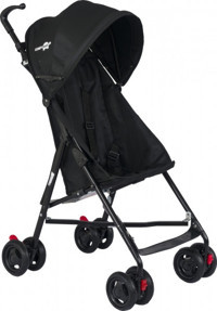 Comfymax Comfort II Katlanabilir 360 Derece Dönen Kabin Tipi Baston Bebek Arabası Siyah