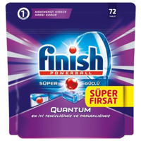 Finish Quantum Tablet Bulaşık Makinesi Deterjanı 72 Adet