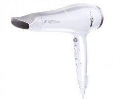 King KSK-436 2200 W Standart Saç Kurutma Makinesi Beyaz