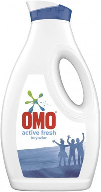 Omo Active Fresh 26 Yıkama Beyazlar İçin Sıvı Deterjan 1690 ml