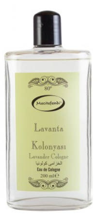 Mecitefendi Lavanta Cam Şişe Kolonya 200 ml