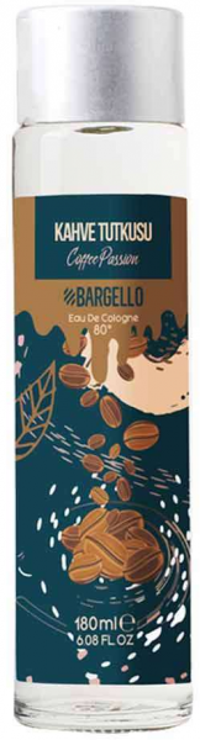 Bargello Kahve Tutkusu Kahve Cam Şişe Kolonya 180 ml