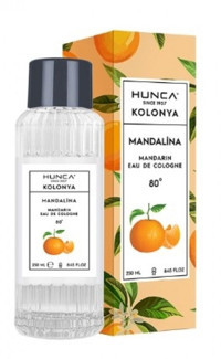 Huncalife Mandalina Cam Şişe Kolonya 250 ml